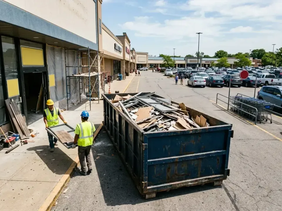 retail-store-renovation-debris-003 — frequently asked questions, Roll-off Dumpster Rentals in Schofield, WI